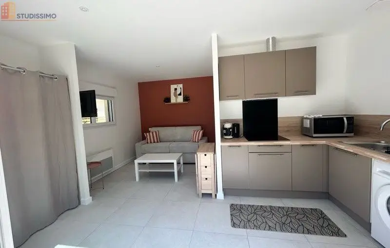 Studio 23m² Pessac - Terrasse, parking - Photo 4