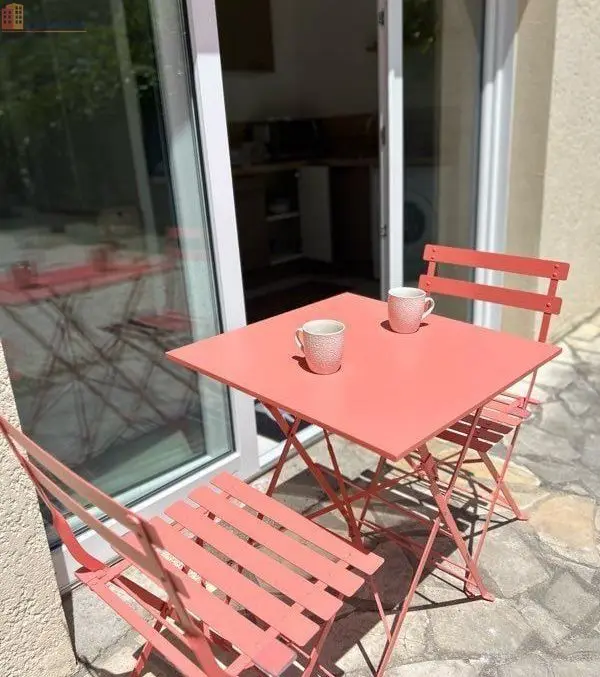 Studio 23m² Pessac - Terrasse, parking - Photo 2