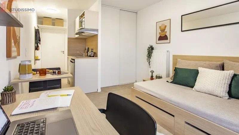 Studio meublé 18m² Bordeaux 33300 - Meublé, 1 pièce - Photo 6