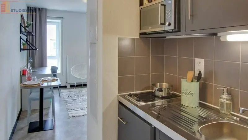 Studio meublé 20m² Bordeaux 33800 - Meublé, 1 pièce - Photo 8