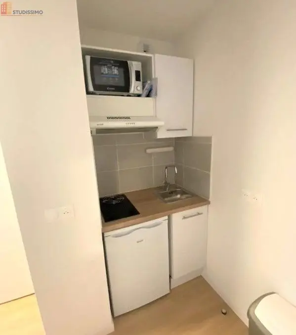 Studio meublé 18m² Pessac - Meublé, DPE C - Photo 3