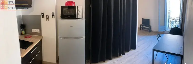 Studio meublé 27m² Montpellier centre - Meublé, proche écusson - Photo 2