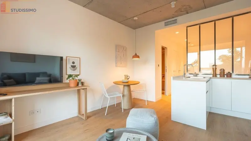 Studio meublé 31m² Bordeaux Chartrons - Balcon, haut standing - Photo 11