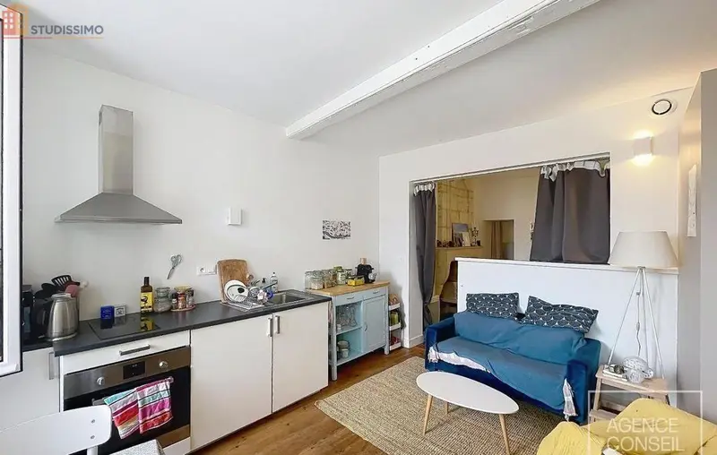 Studio meublé 32m² Bordeaux centre - Meublé, 3e étage - Photo 19