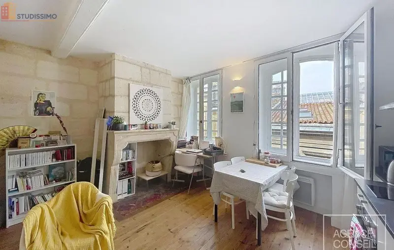 Studio meublé 32m² Bordeaux centre - Meublé, 3e étage - Photo 14