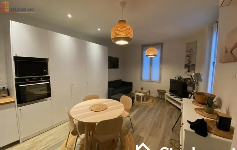 Studio meublé 20m² Bordeaux centre - Meublé, DPE A - Photo 4