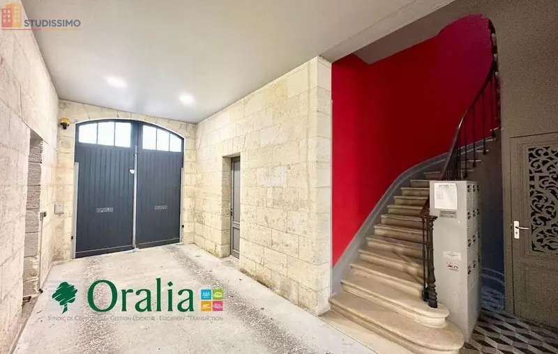 Studio meublé 28m² Bordeaux centre - Lumineux, DPE D - Photo 5