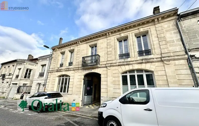 Studio meublé 28m² Bordeaux centre - Lumineux, DPE D - Photo 2