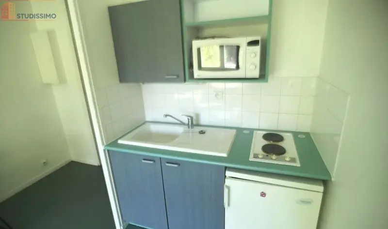 Studio meublé 21m² Bordeaux centre - Meublé, 3e étage - Photo 1