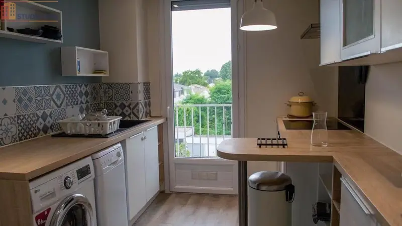Studio 21m² Pessac - Meublé, DPE C - Photo 9