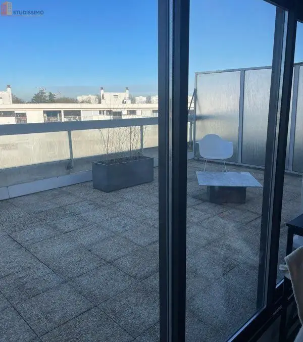 Studio 23m² Gradignan - Grande terrasse, meublé - Photo 3