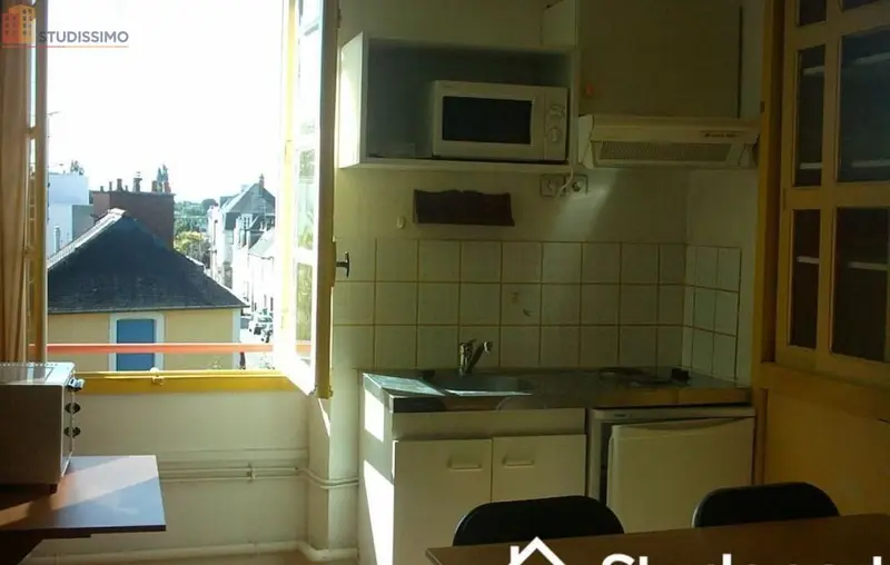 Studio meublé 20m² Rennes centre - Meublé, DPE D - Photo 2