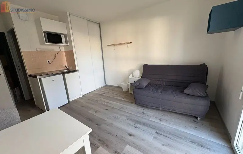 Studio 18m² Rennes 35700 - Meublé, DPE C - Photo 2