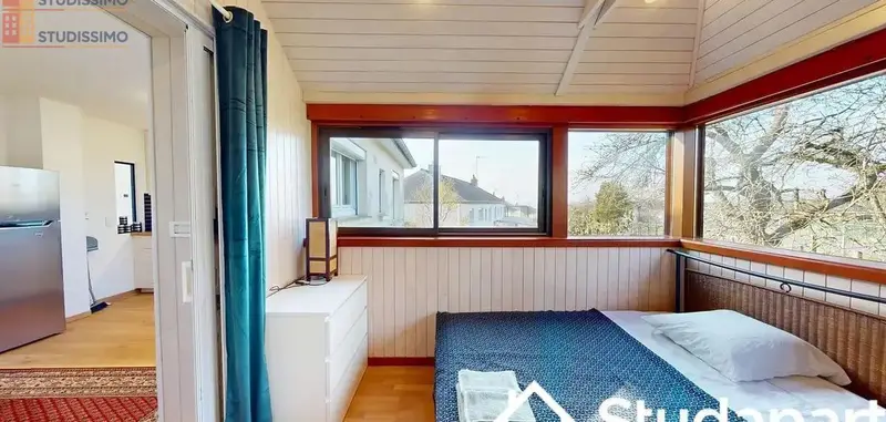 Studio meublé 6m² Vezin-le-Coquet - Meublé, DPE D - Photo 1