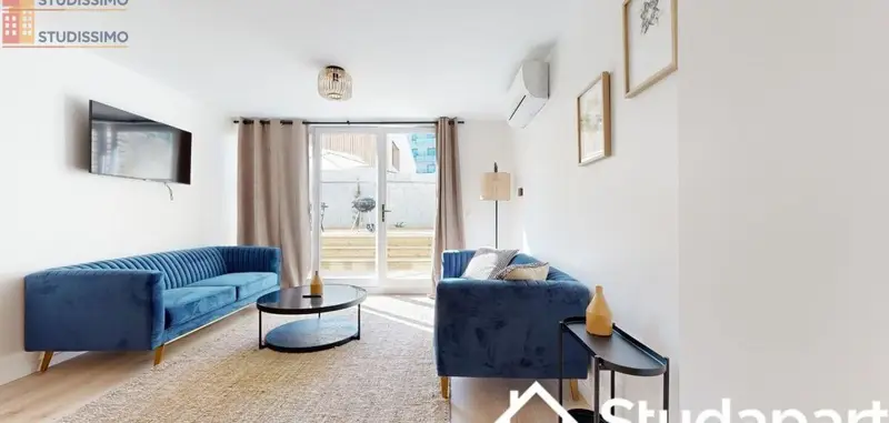 Studio meublé 13m² Rennes centre - Calme, lumineux - Photo 2