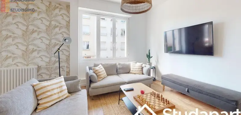 Studio meublé 10m² Rennes 35700 - Meublé, bonne performance énergétique - Photo 1