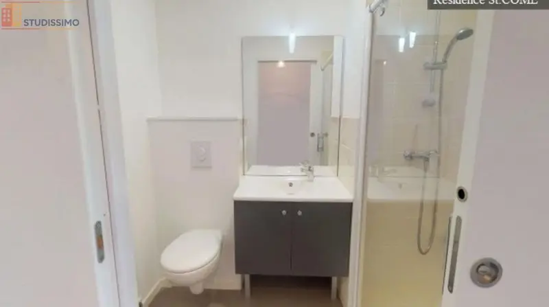 Studio meublé 23m² Rennes - DPE B, 1er étage - Photo 1