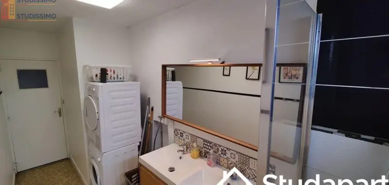 Studio meublé 12m² Rennes 35000 - Meublé, étage élevé - Photo 2