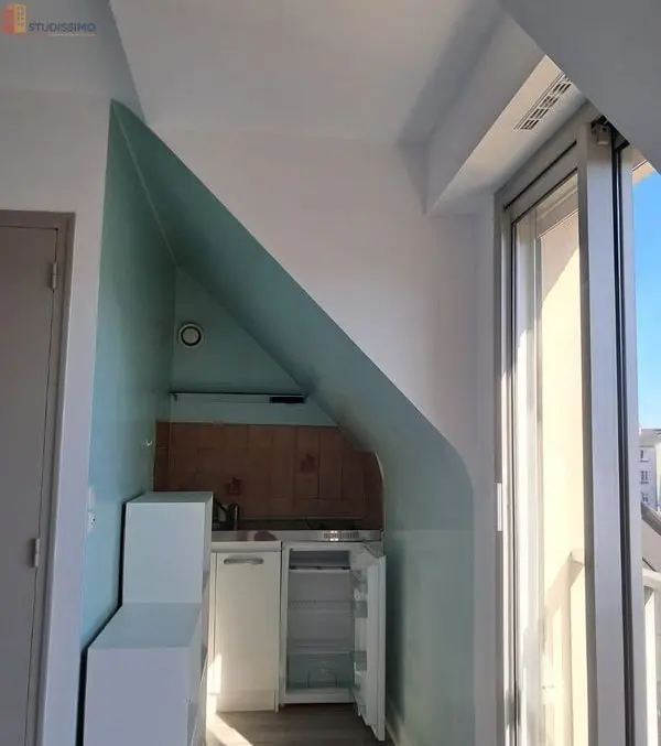 Studio 21m² Rennes centre - Étage élevé, lumineux - Photo 2