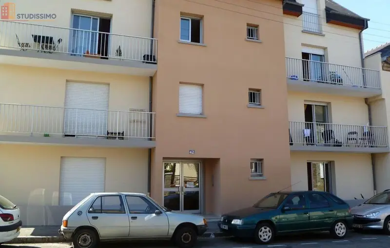 Studio 21m² Rennes centre - Étage élevé, lumineux - Photo 1