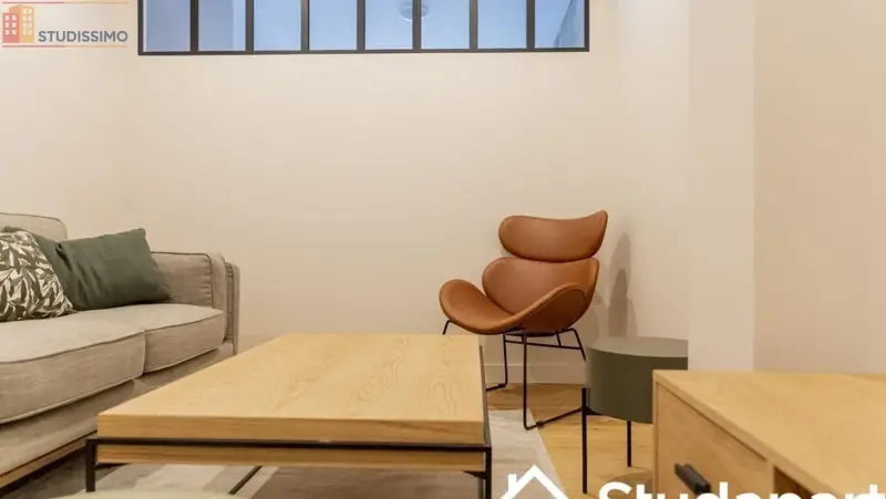 Studio meublé 12m² Bordeaux 33800 - Meublé, DPE A - Photo 3