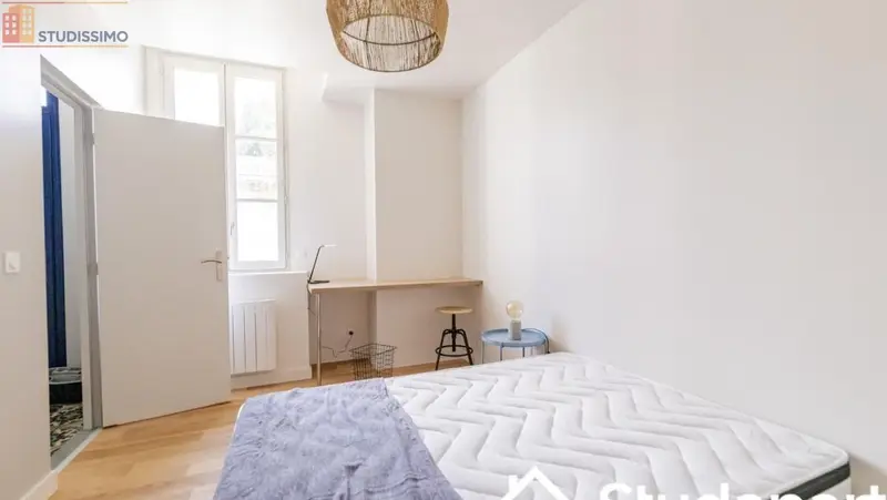 Studio meublé 12m² Bordeaux 33800 - Meublé, DPE A - Photo 1
