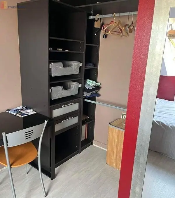Studio meublé 14m² Chantepie - Meublé, douche privée - Photo 1