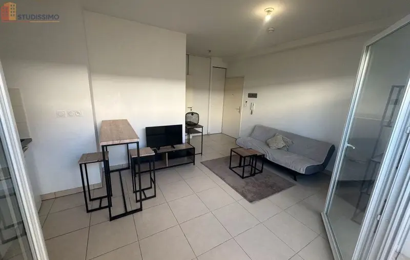 Studio meublé 28m² Montpellier 34070 - Grand, terrasse - Photo 2
