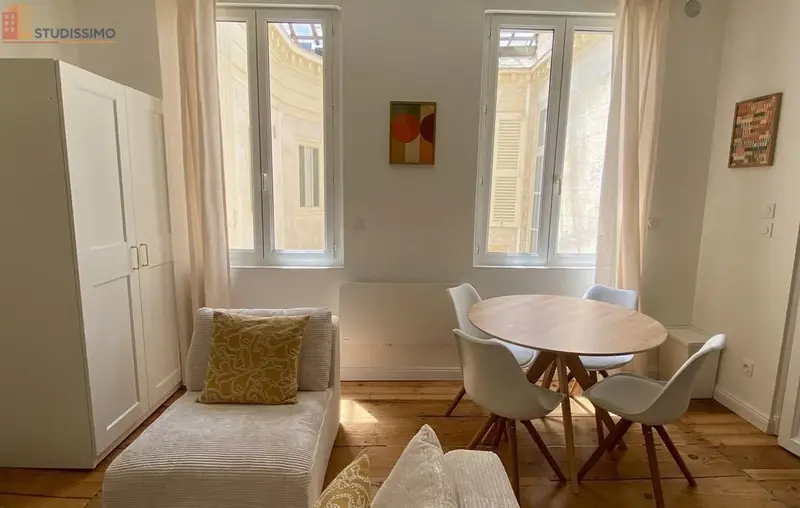 Studio meublé 30m² Bordeaux centre - Meublé, DPE B - Photo 10
