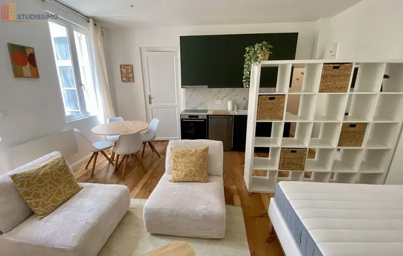 Studio meublé 30m² Bordeaux centre - Meublé, DPE B - Photo 8