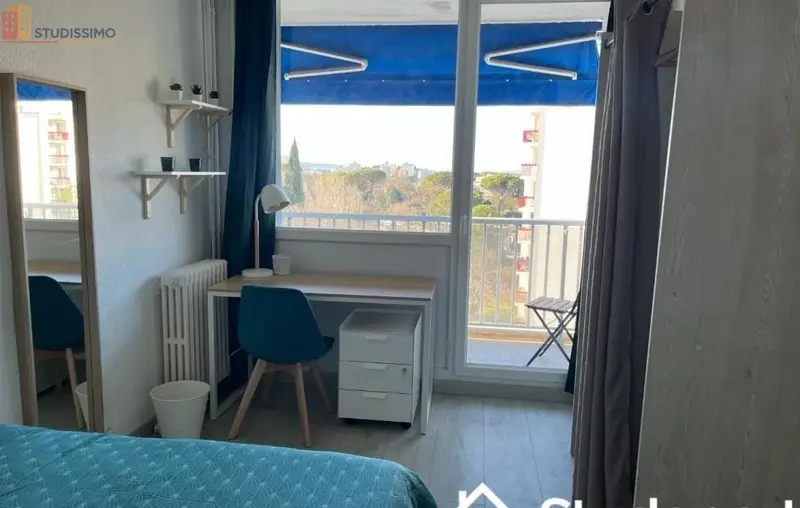 Studio meublé 10m² Montpellier 34080 - Calme, lumineux - Photo 1
