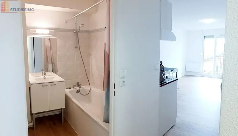 Studio 26m² Bordeaux 33800 - Meublé, lumineux - Photo 3