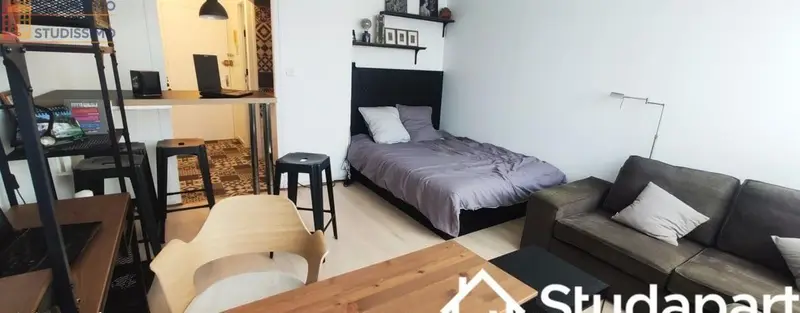 Studio meublé 26m² Bordeaux centre - 1er étage, meublé - Photo 3