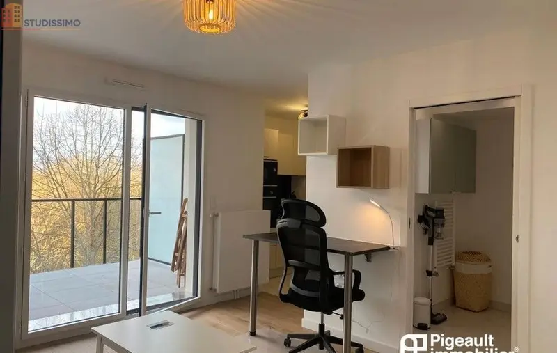 Studio meublé 25m² Rennes 35000 - Lumineux, 4e étage - Photo 4