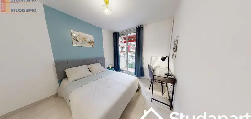 Studio meublé 13m² Montpellier 34070 - Calme, lumineux - Photo 1