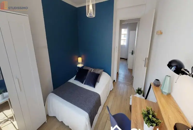 Studio meublé 11m² Montpellier centre - Calme, lumineux - Photo 2