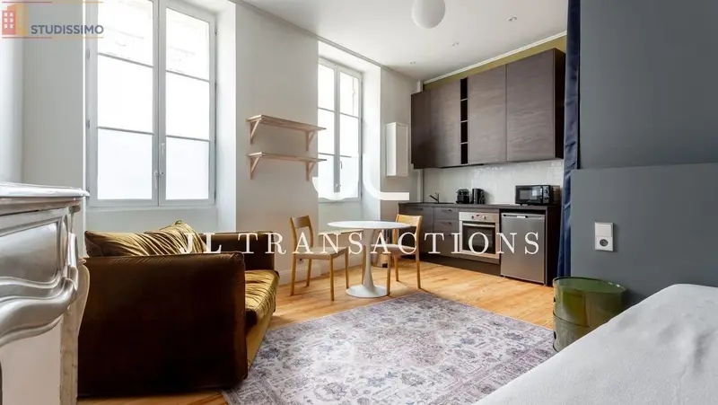 Studio meublé 25m² Bordeaux centre - Meublé, DPE D - Photo 5