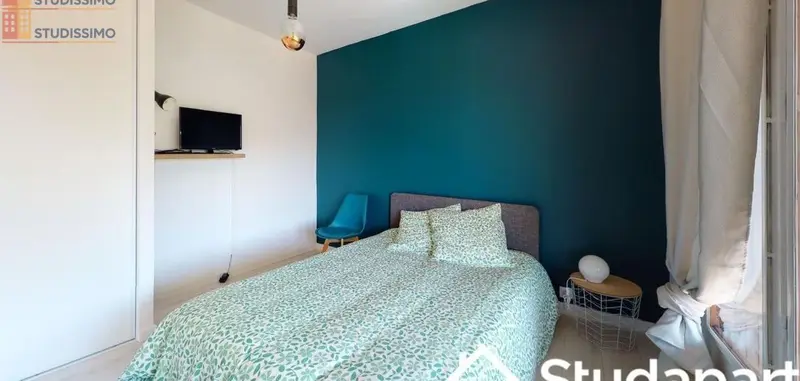 Studio meublé 14m² Montpellier 34070 - Calme, lumineux - Photo 3