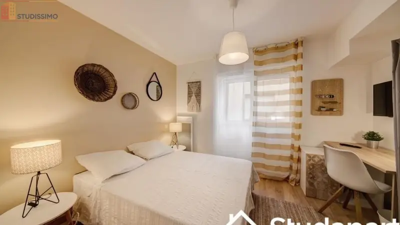 Studio meublé 9m² Bordeaux centre - Meublé, DPE A - Photo 2