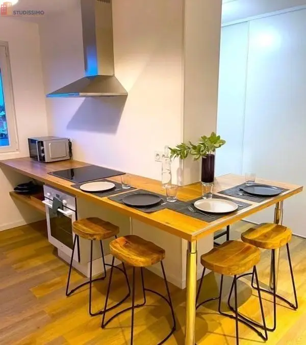 Studio meublé 11m² Pessac - Meublé, DPE C - Photo 4