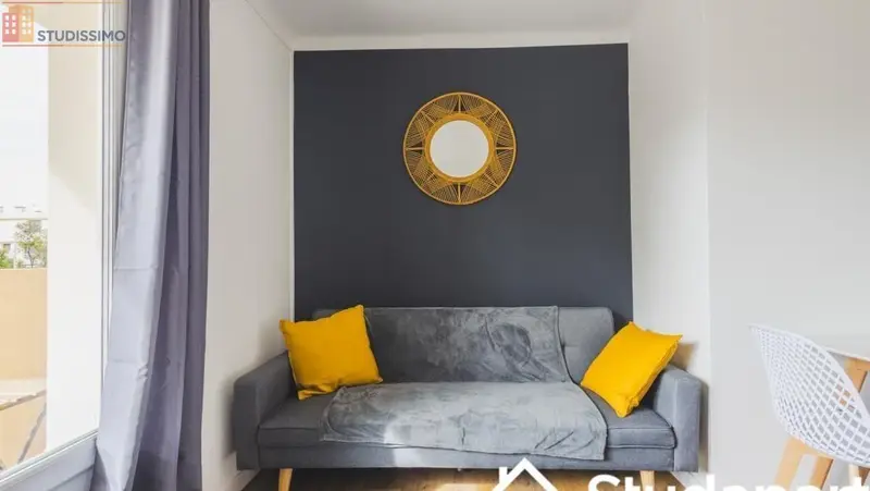 Studio meublé 10m² Montpellier centre - Meublé, DPE A - Photo 2