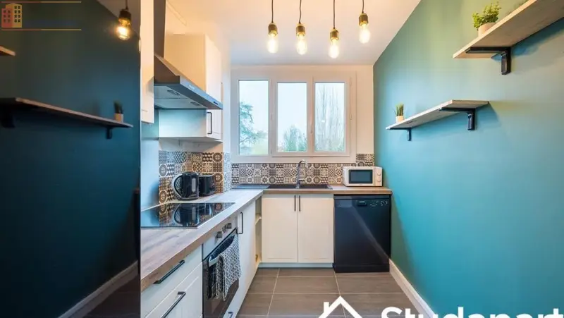 Studio meublé 13m² Talence - Meublé, DPE C - Photo 6