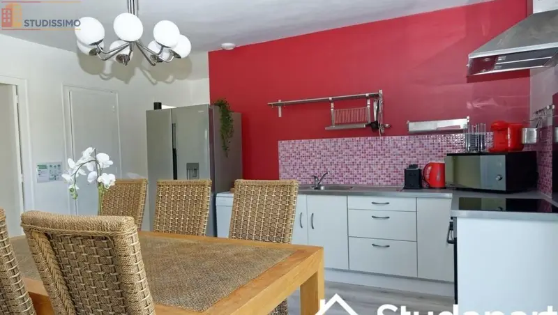Studio meublé 13m² Talence - Calme, lumineux - Photo 3