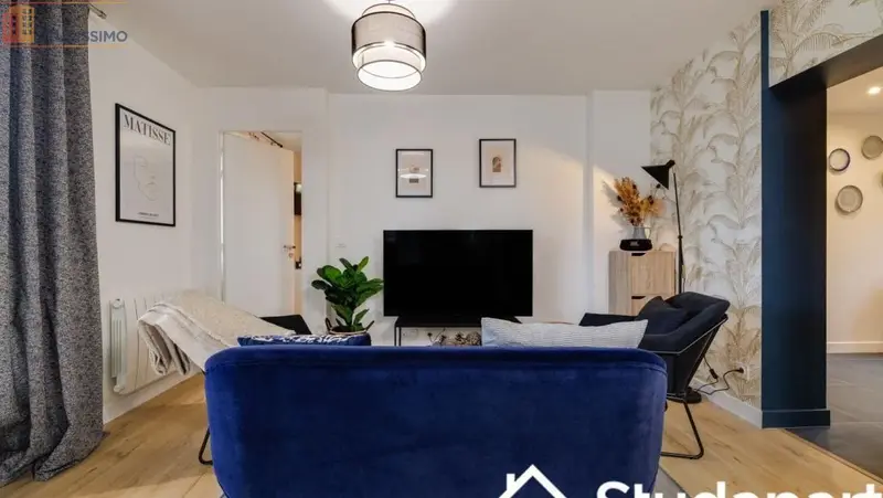 Studio meublé 9m² Pessac - Meublé, DPE A - Photo 5
