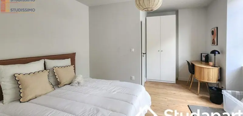 Studio meublé 14m² Bordeaux 33800 - Calme, lumineux - Photo 8
