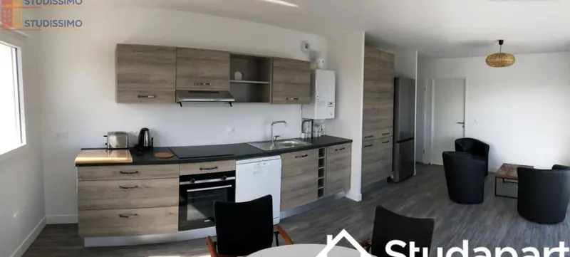 Studio meublé 16m² Talence - Lumineux, DPE A - Photo 4