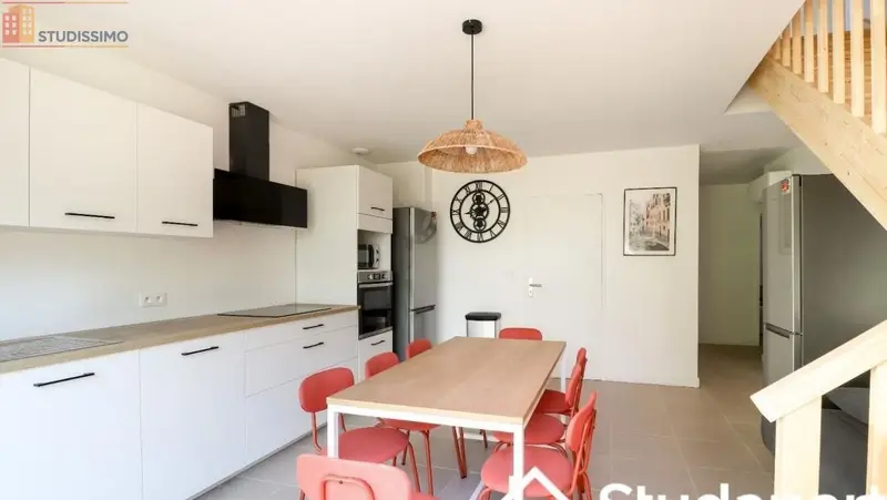Studio meublé 14m² Pessac - Meublé, lumineux - Photo 1