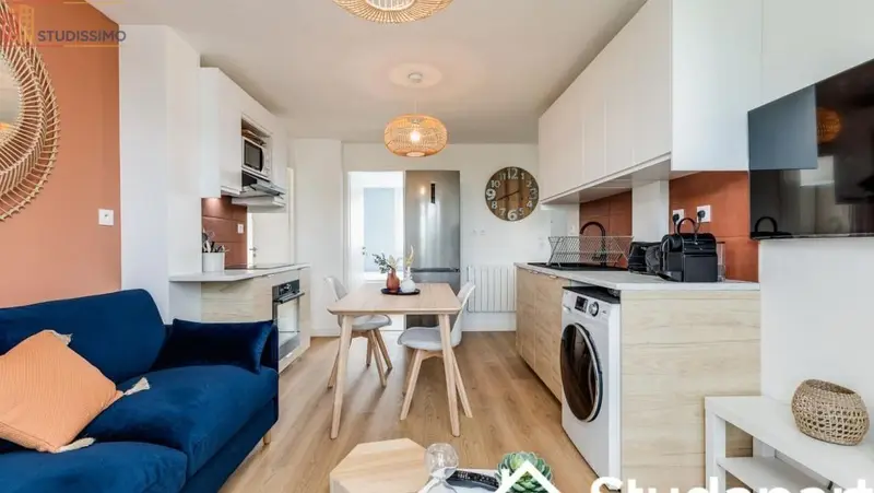 Studio meublé 11m² Bordeaux centre - Calme, lumineux - Photo 9