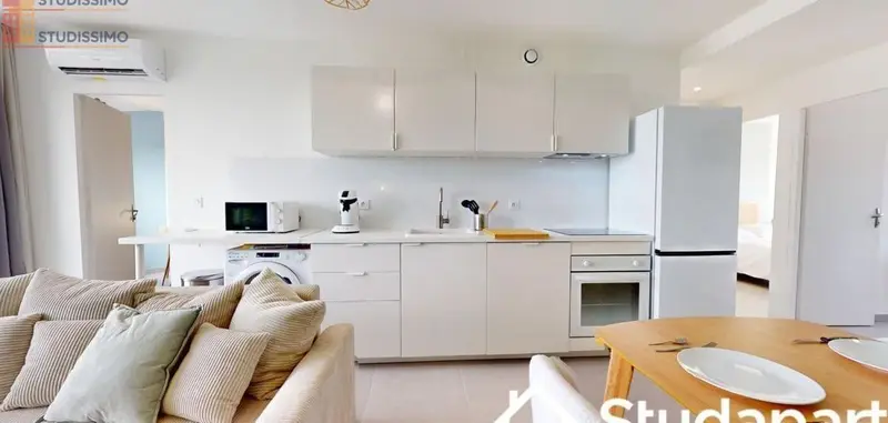 Studio meublé 12m² Montpellier 34070 - Étage élevé, lumineux - Photo 4