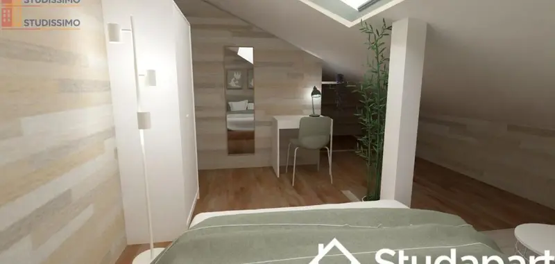 Studio meublé 10m² Bordeaux 33100 - Meublé, 2e étage - Photo 9